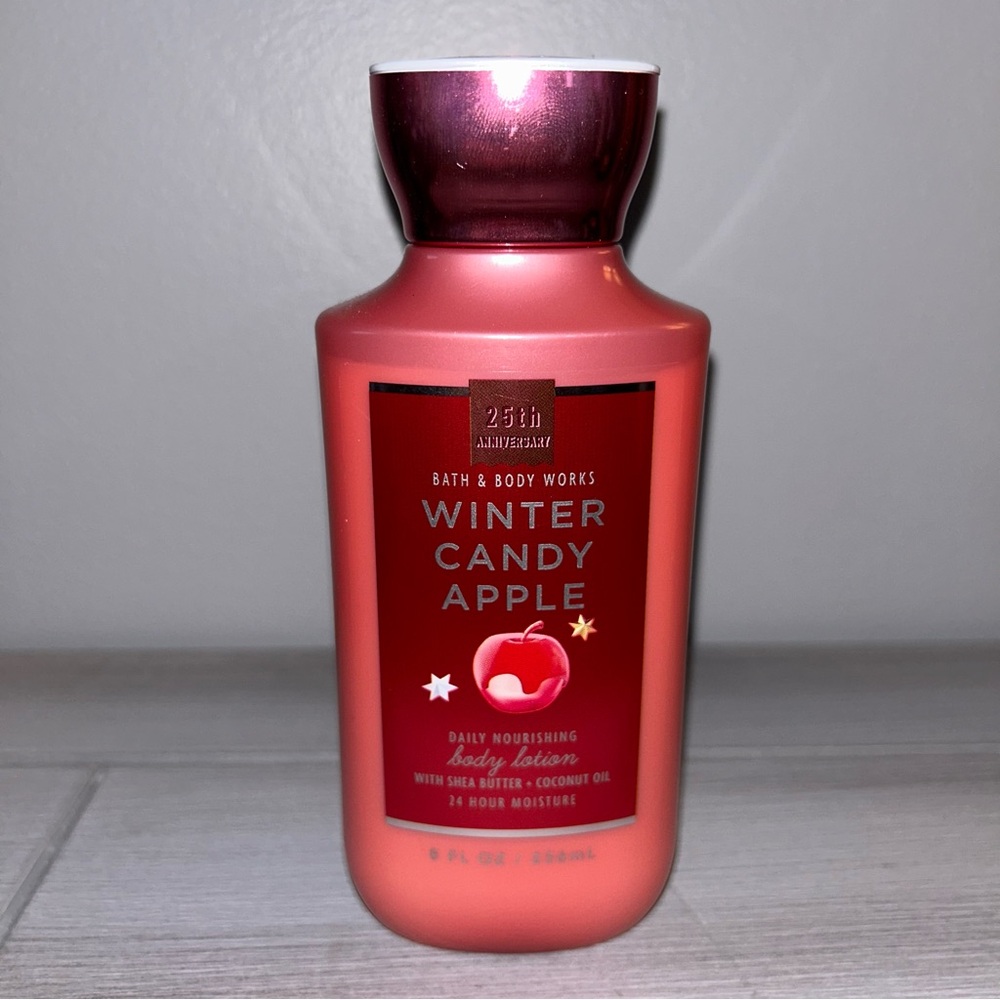 Brand New Winter Candy Apple Body Lotion